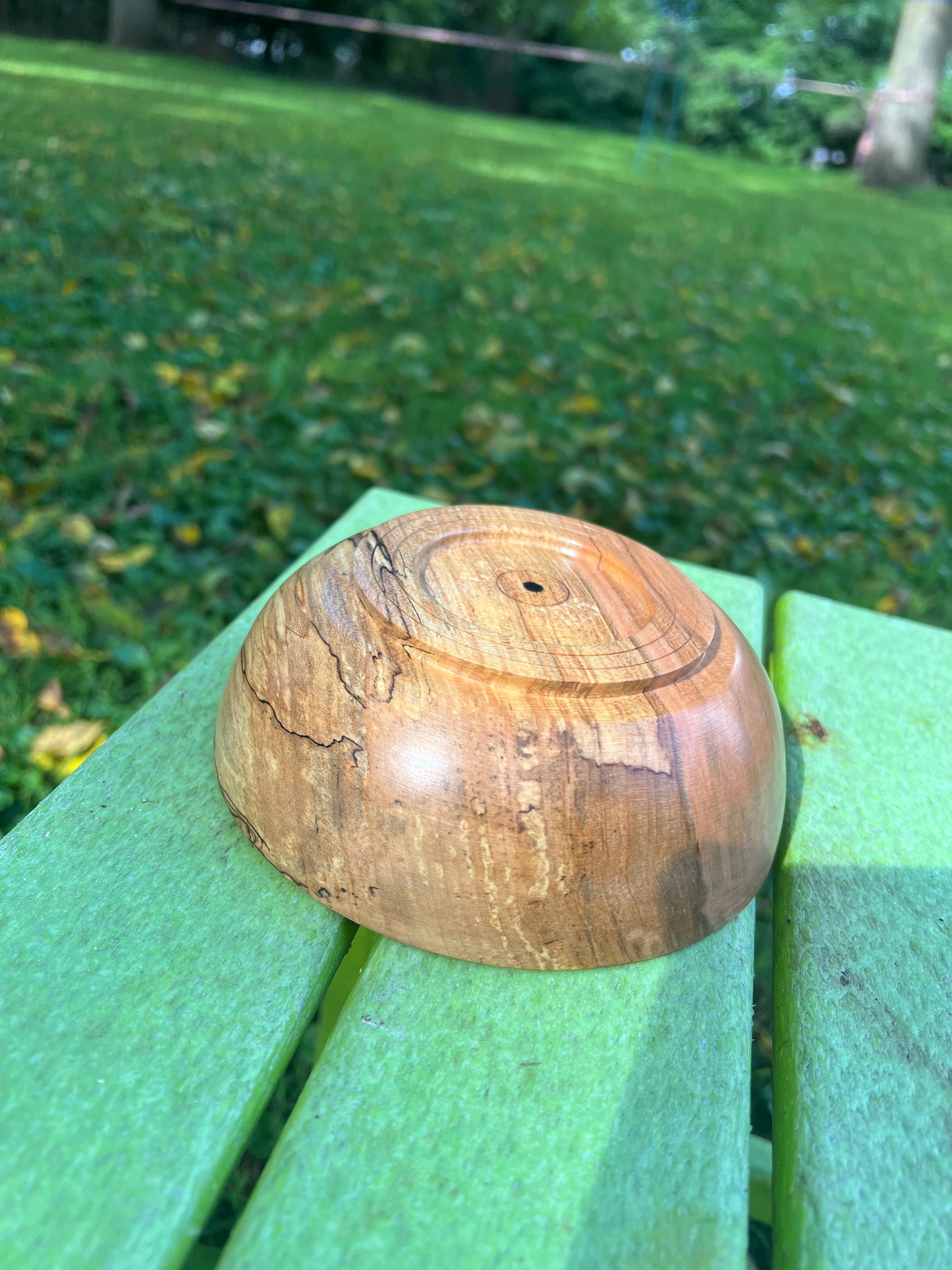 Hand-Turned Spalted Maple Bowl – 6.25" x 2.125" (One of a Kind)