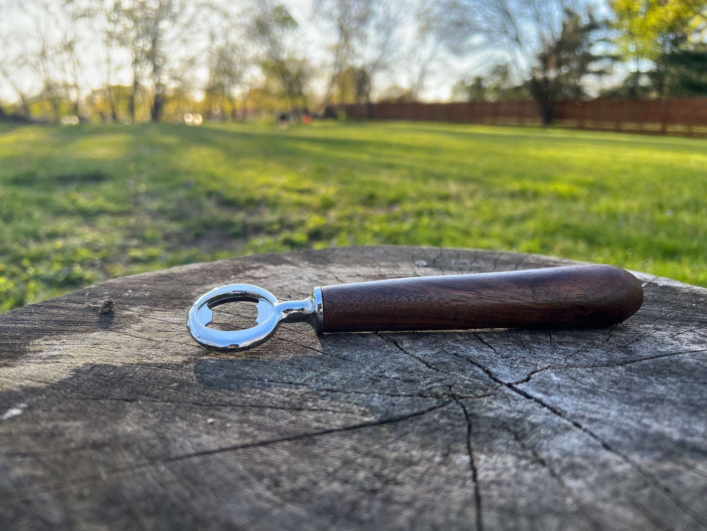 Black Walnut Bottle Opener