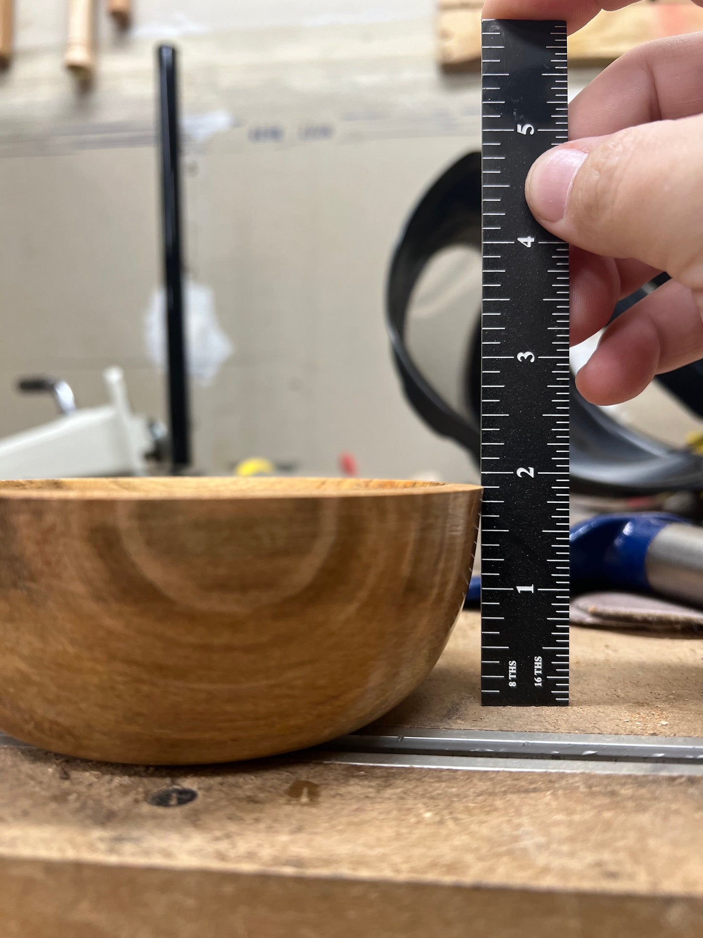 Hand-Turned 4.75 inch Spalted Maple Bowl