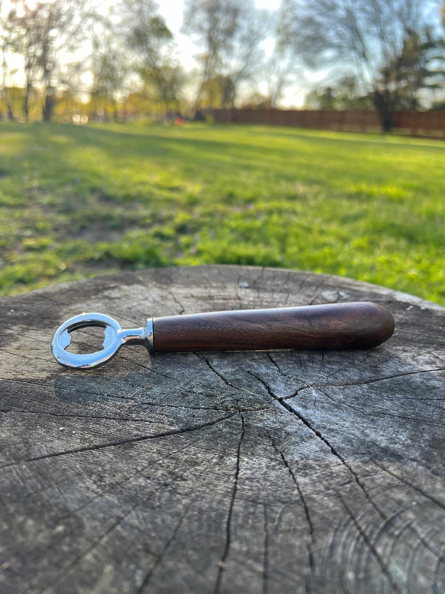 Black Walnut Bottle Opener