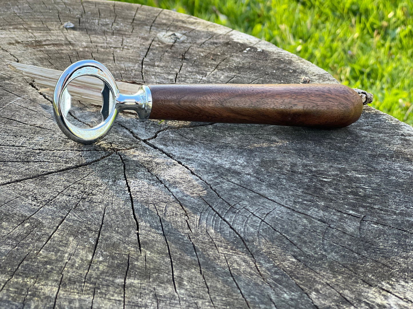 Black Walnut Bottle Opener