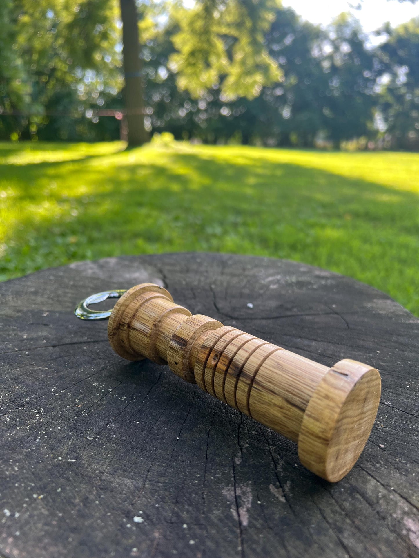 Hand-Turned Lasersword Bottle Opener – Black Limba | Space Wizard-Inspired Woodturning Gift | Star Wars Fan Collectible